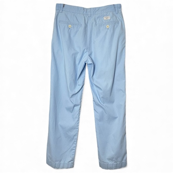 VINEYARD VINES Men’s Light Blue Cotton Chinos, 30x31 - Picture 5 of 9